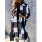 Plaid Print Long Len...