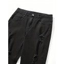 Men's Black Slim Denim Jeans