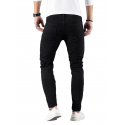 Men's Casual Skinny Medium Stretch Jeans, Chic Street Style Denim Pants