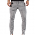 Men's Casual Skinny Medium Stretch Jeans, Chic Street Style Denim Pants