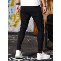 Slim Fit Jeans, Men's Casual Street Style Stretch Denim Pants