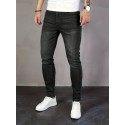 Men's Slim Fit Chic Jeans, Men's Casual Street Style Distressed Medium Stretch Jeans