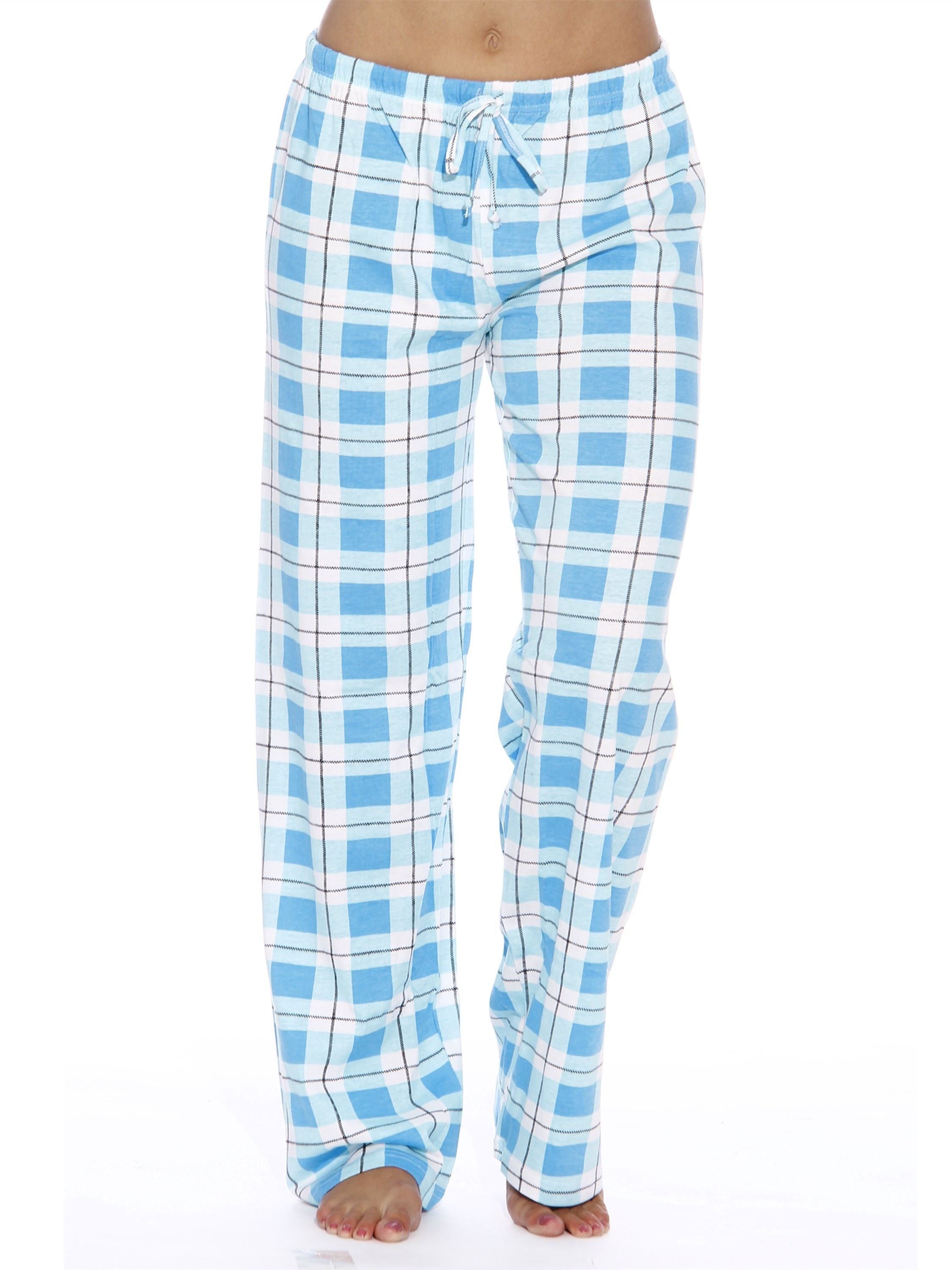 plaid pattern drawstring pants casual wide leg pants womens clothing details 15