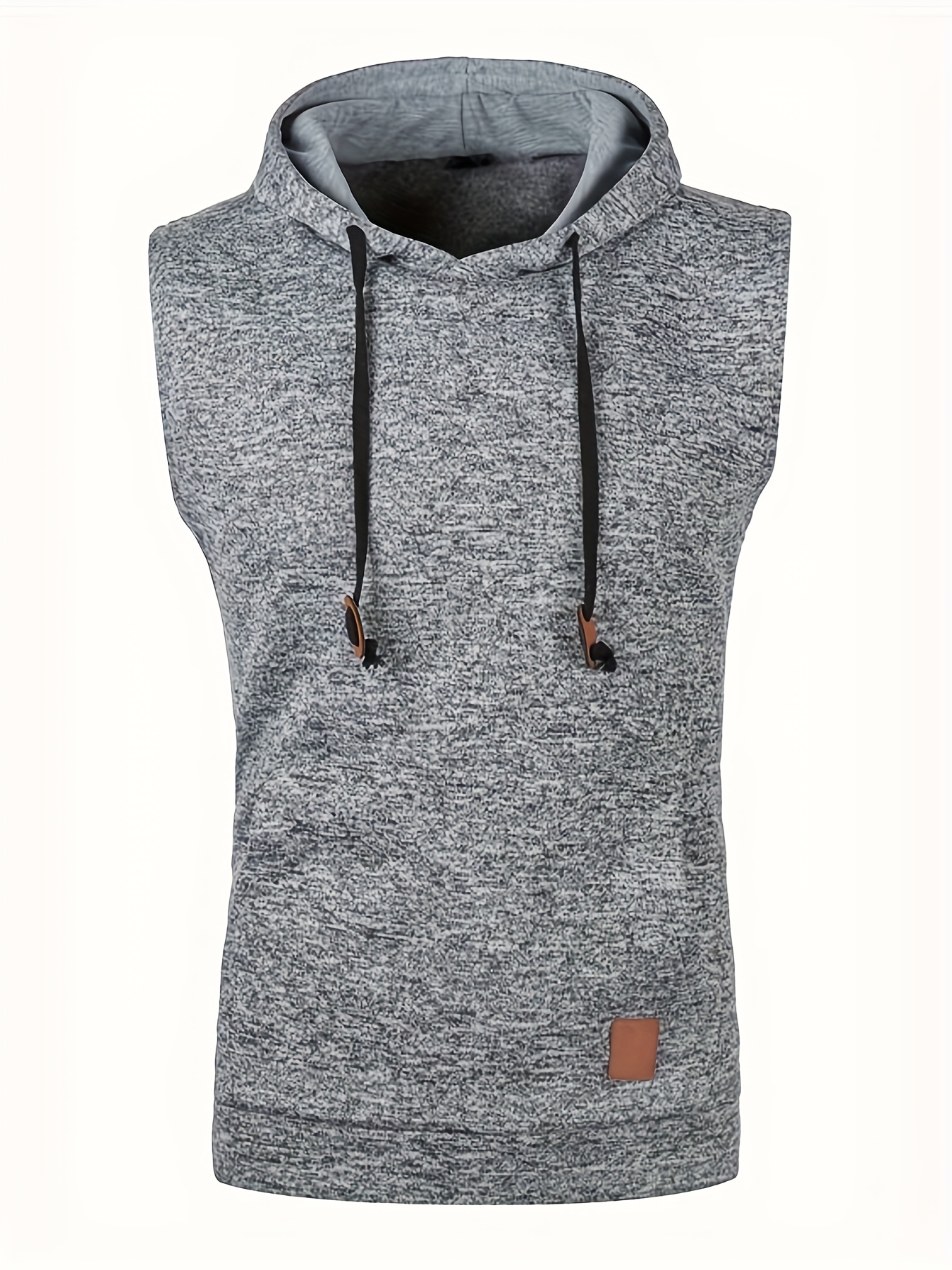 elegant hooded mid stretch vest mens casual vintage style sleeveless sweater vest for fall winter details 25