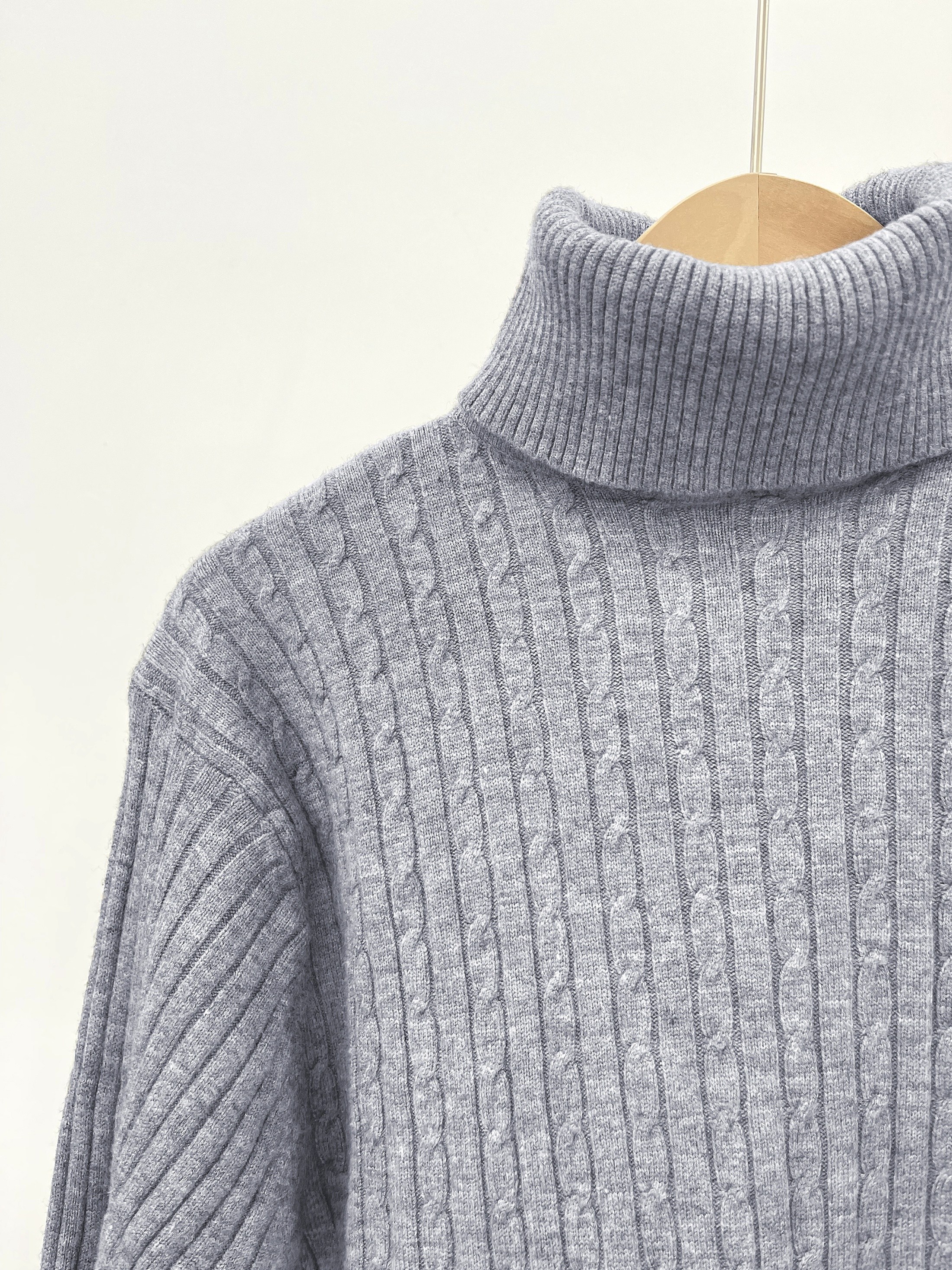 all match knitted solid sweater mens casual warm high stretch turtleneck pullover sweater for men fall winter details 46