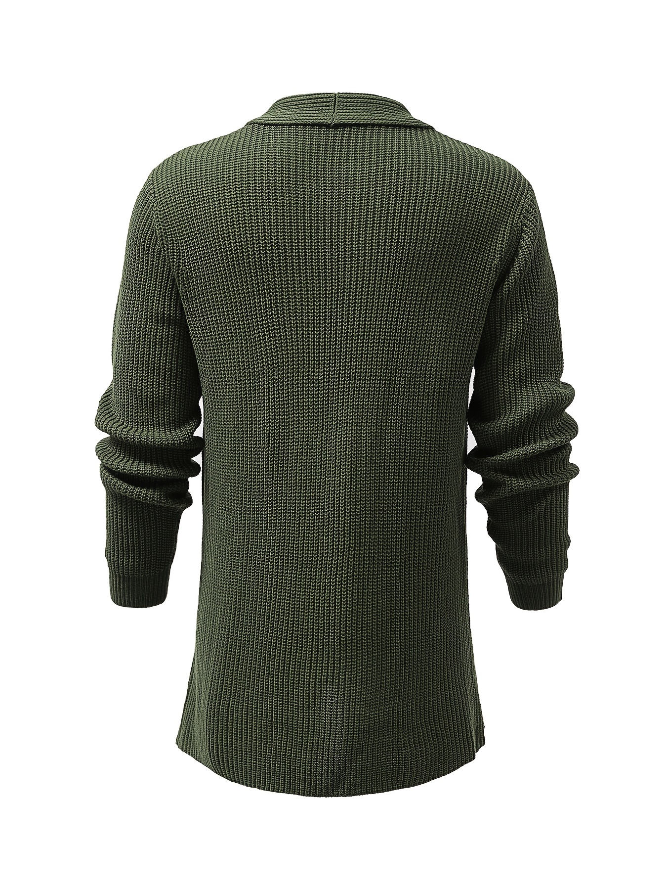 elegant slightly stretch knit cardigan coat mens casual vintage style v neck sweater cardigan for fall winter details 19