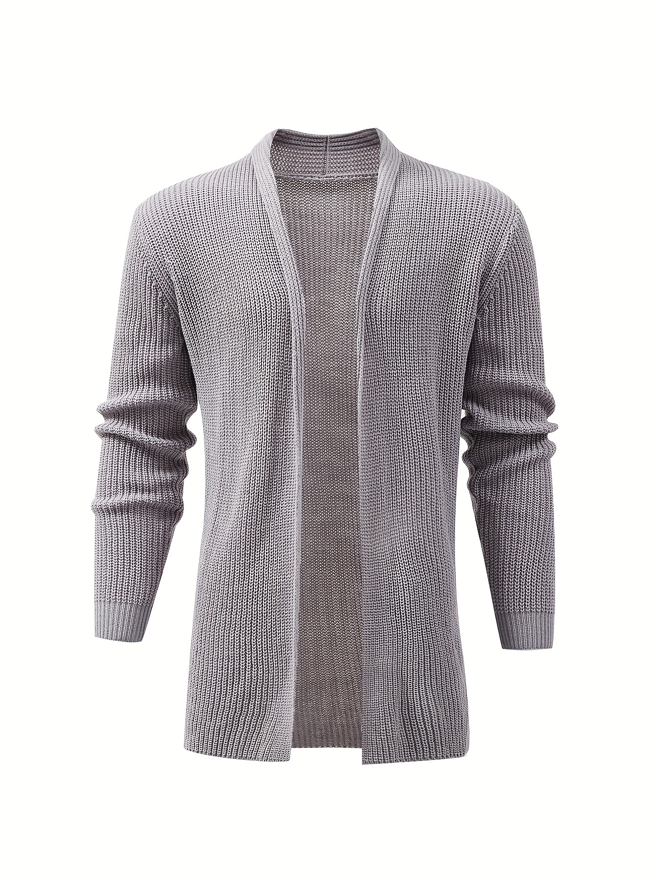 elegant slightly stretch knit cardigan coat mens casual vintage style v neck sweater cardigan for fall winter details 26