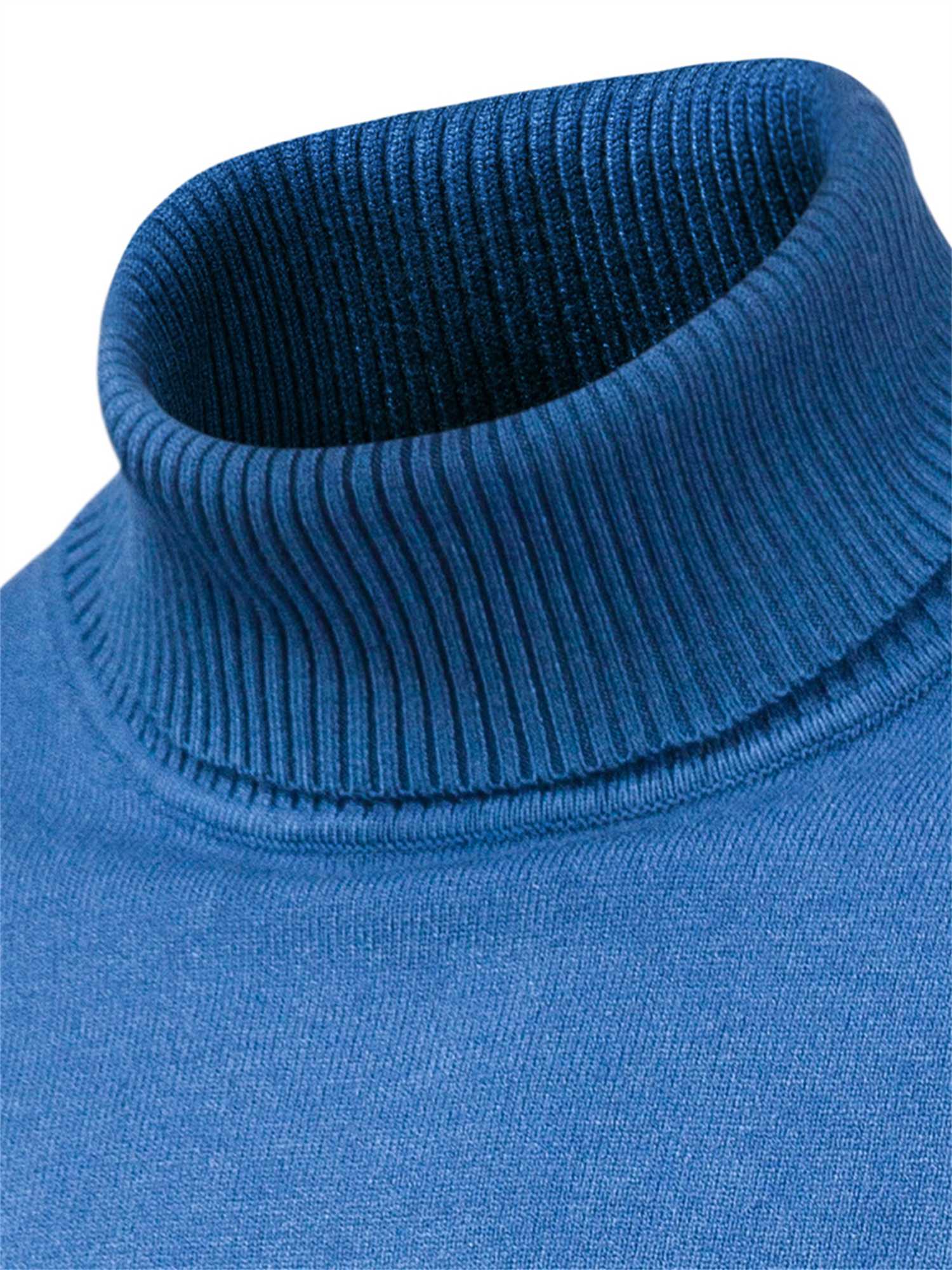 all match best sellers autumn winter pullover men solid turtleneck sweaters details 13