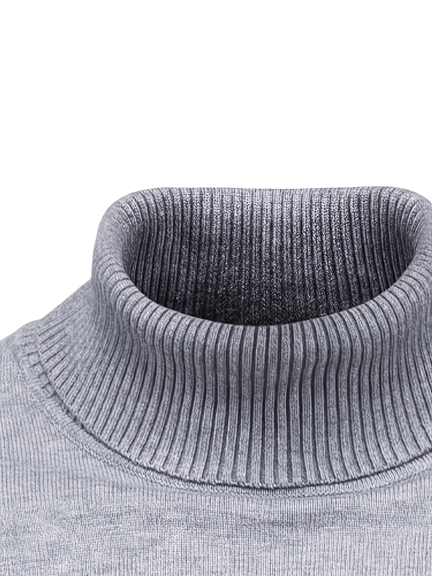 all match best sellers autumn winter pullover men solid turtleneck sweaters details 47